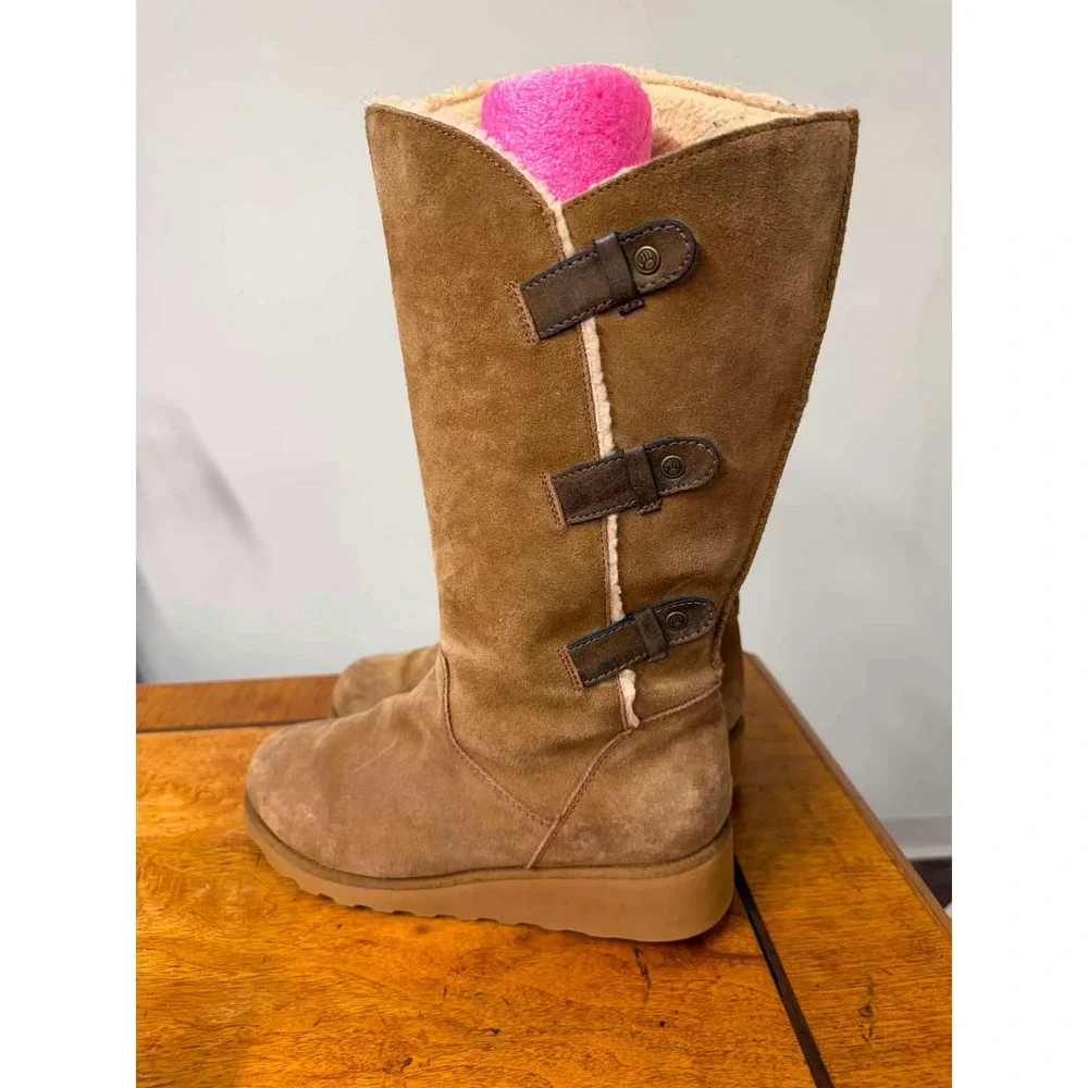 BearPaw tall suede